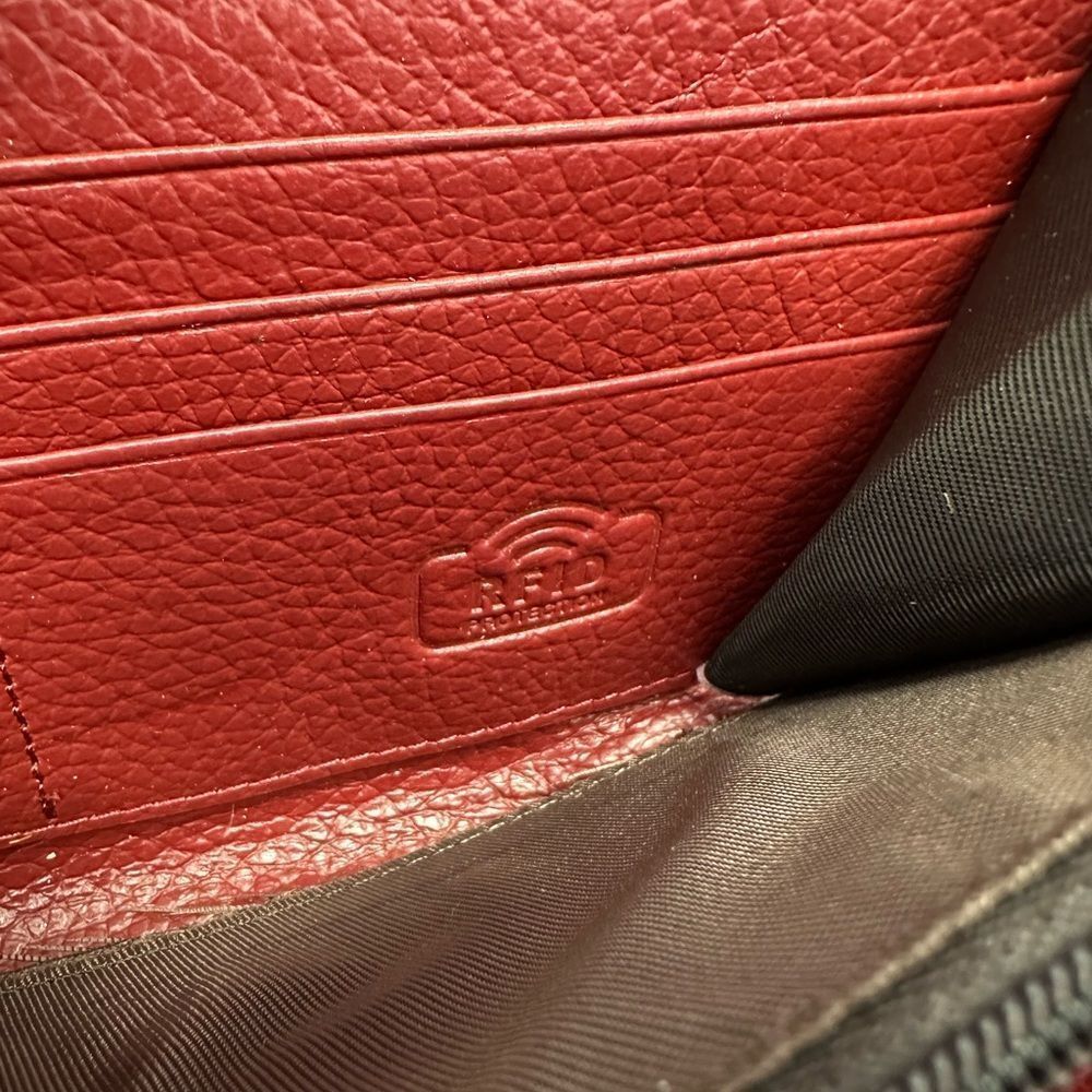 RFID Protection Wallet Rafa Red Wallet NWOT - Picture 4 of 8